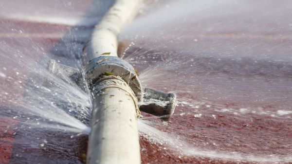Burst Pipe Cleanup in Allen